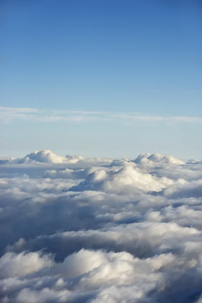 Вид з повітря на хмари . — стокове фото