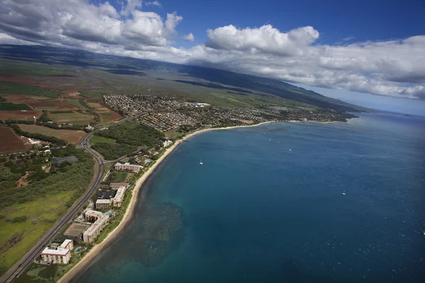 Aérea de la costa de Maui . — Foto de Stock