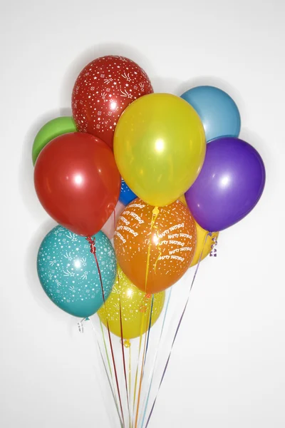 Massa färgade ballonger. — Stockfoto