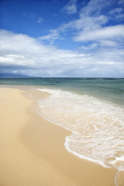 Tropikalnej plaży w maui na Hawajach. — Zdjęcie stockowe