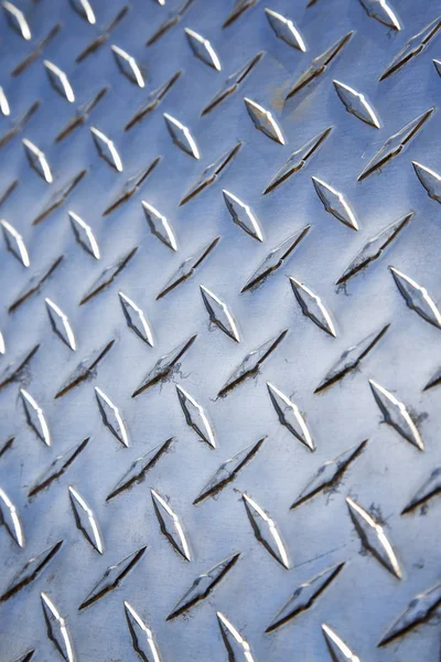 Diamond plate metall konsistens. — Stockfoto