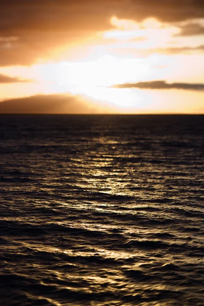 Закат на Мауи . — стоковое фото
