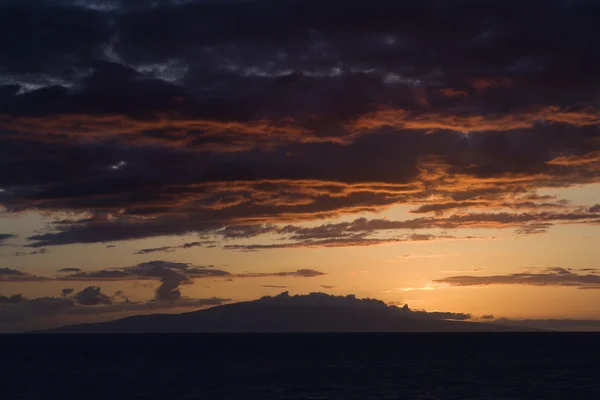 Ηλιοβασίλεμα στο maui, Χαβάη. — Φωτογραφία Αρχείου