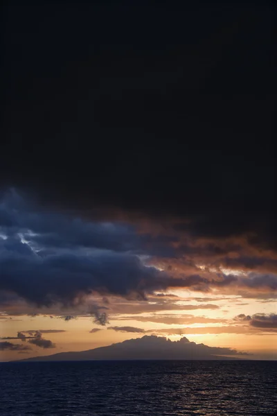 Ηλιοβασίλεμα στο maui, Χαβάη. — Φωτογραφία Αρχείου