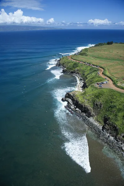 Szörfösök, maui, hawaii. — Stock Fotó