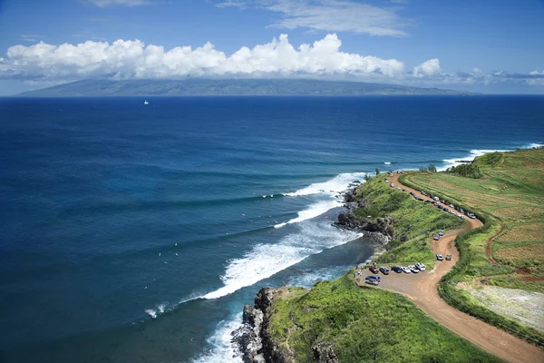 Maui kıyı şeridi. — Stok fotoğraf