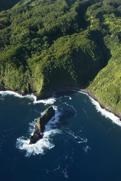 Aerial of Maui coast. — Stock Photo, Image