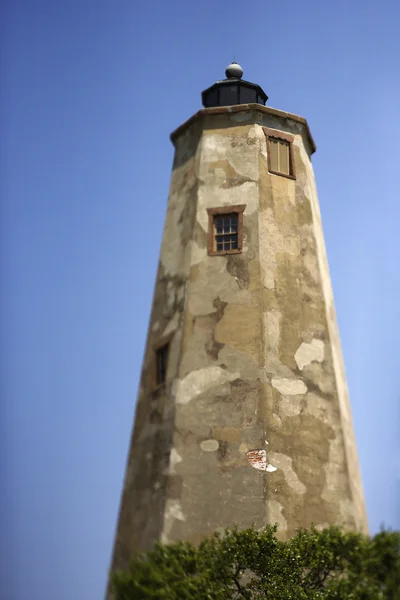 Lighthouse on Bald Head Island. — Stock Photo, Image