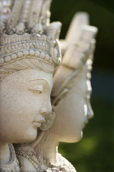 Βουδιστική άγαλμα του kuan yin Εικόνα Αρχείου