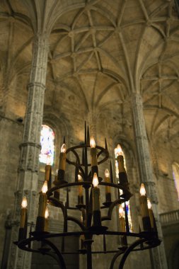 Mosteiro dos Jeronimos, Lisbon. clipart