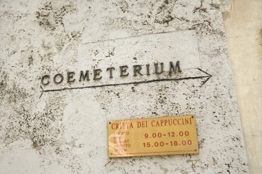 Roma coemeterium.