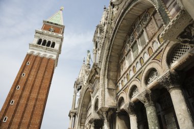 Bell Tower at St Mark's Basilica clipart