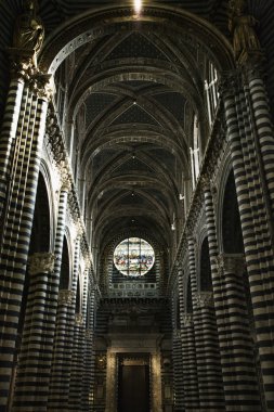 Cathedral of Siena. clipart