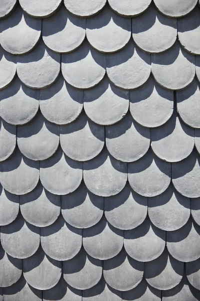 Scale shaped shingles. — Stock Photo, Image