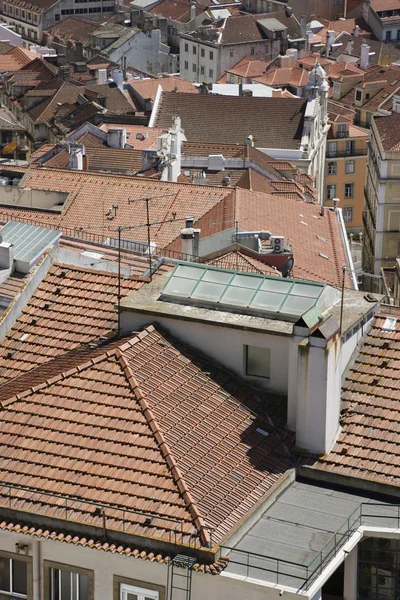 Перегляд європейської на даху . — стокове фото