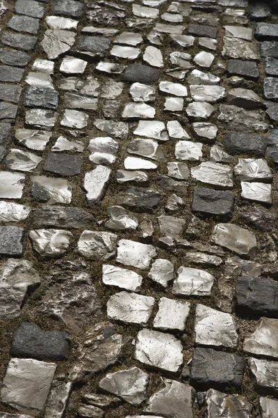 Πέτρα ταμπλαδωτό δρόμο. — Φωτογραφία Αρχείου
