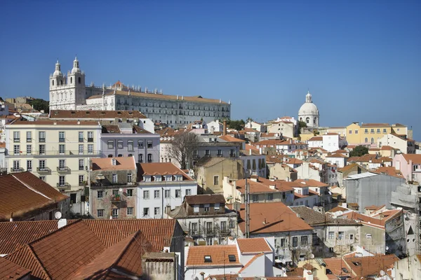 Ciudad Skyline de Lisboa — Foto de Stock