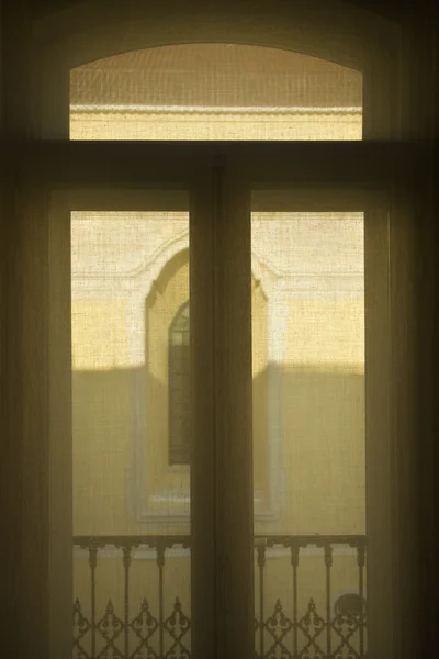 Pohled z okna. — Stock fotografie