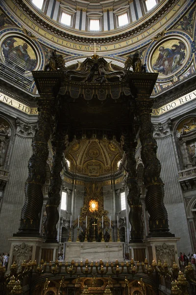 罗马圣彼得大教堂. — 图库照片