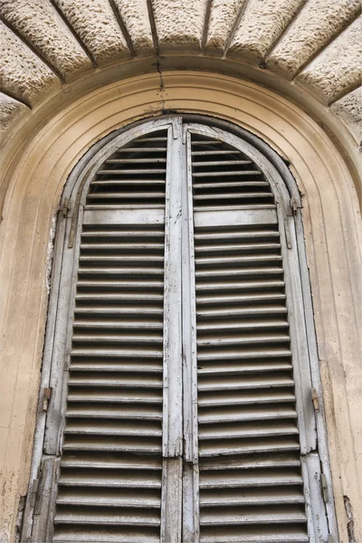 Gebogen venster. — Stockfoto