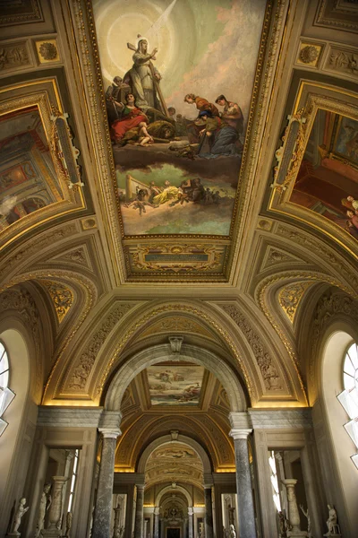 天花板壁画梵蒂冈. — 图库照片