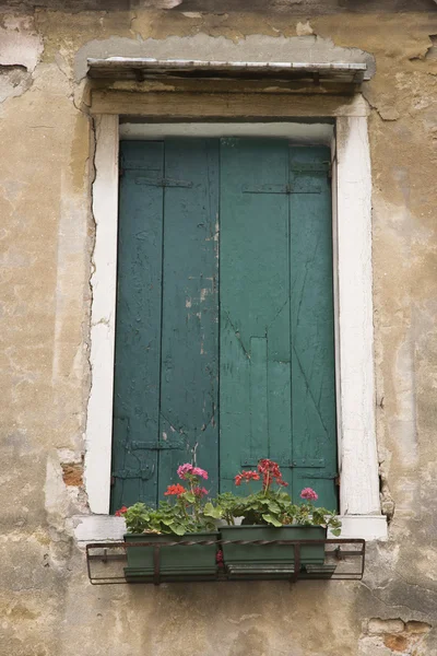 European window. — Stock Photo, Image