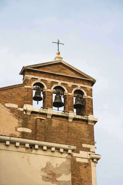 Kirkeklokketårn, Venezia, Italia . – stockfoto