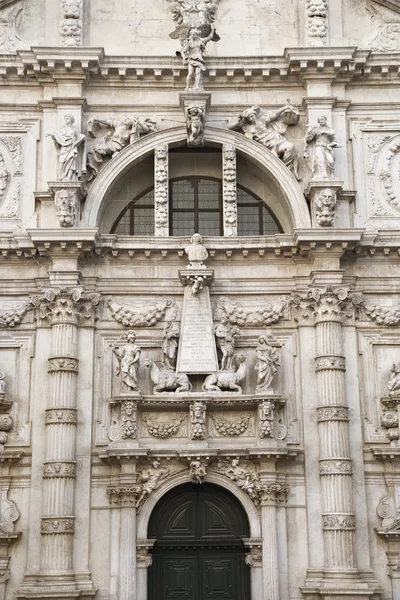 Kyrkan San moise, Venedig. — Stockfoto