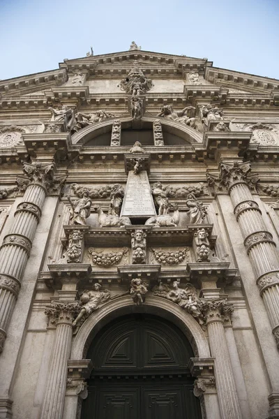 Kostel San moise, Benátky. — Stock fotografie