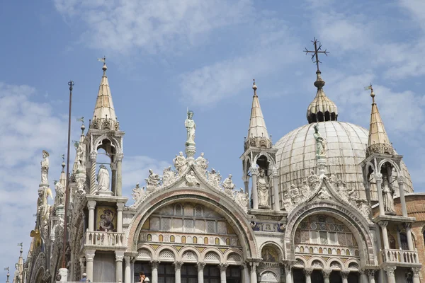 Budova v Benátkách, Itálie. — Stock fotografie