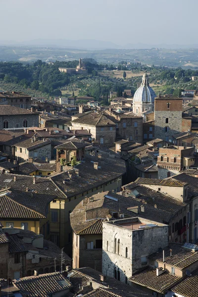 Városképet gazdagító épületnek szánták, Siena — Stock Fotó