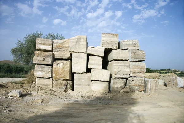 Камінь Травертин . — стокове фото