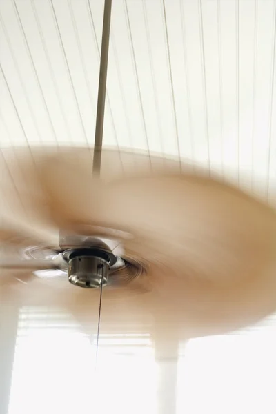 Ceiling fan with motion blur. — Stock Photo, Image