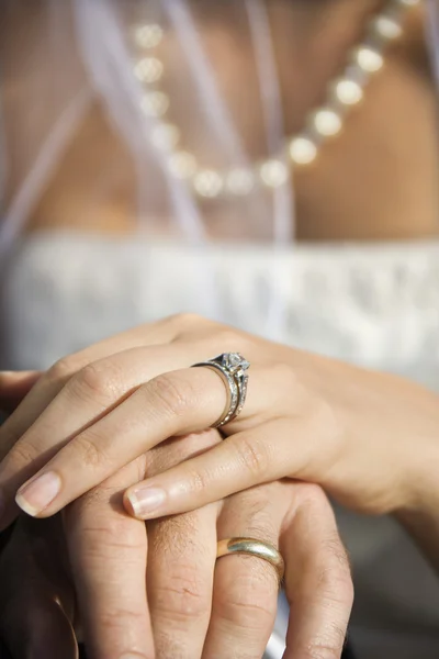 Wedding rings. — Stock Photo, Image