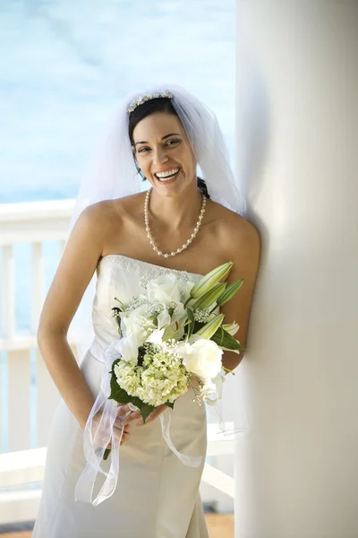 Portret van de bruid. — Stockfoto