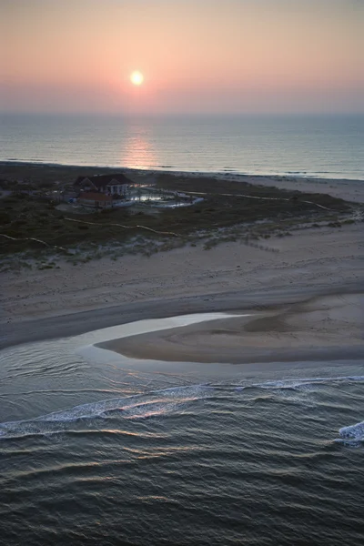 Антена пляж . — стокове фото