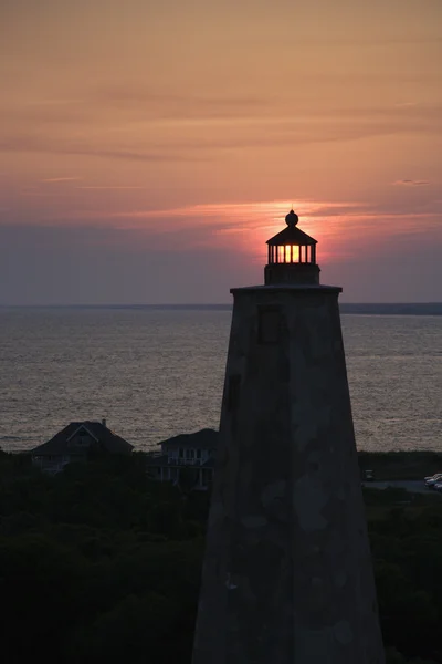 Farol de ilha careca . — Fotografia de Stock