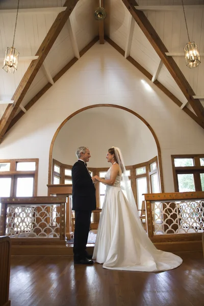 Casamento da igreja . — Fotografia de Stock