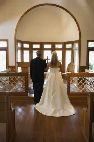 Casamento da igreja . — Fotografia de Stock