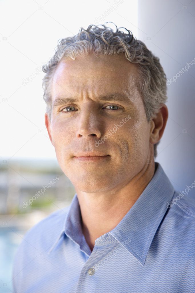 Portrait of Middle Aged Man
