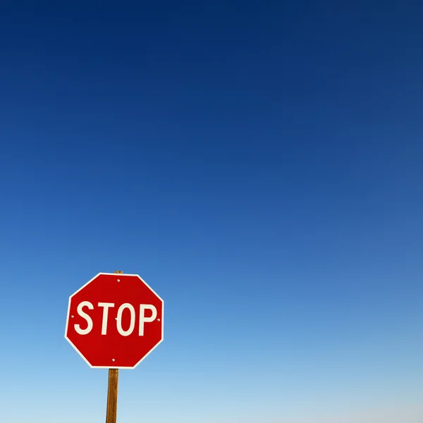 Segnale di stop . — Foto Stock