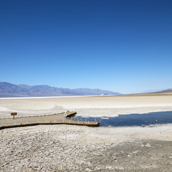 stock image Badwater Basin, Death Valley.