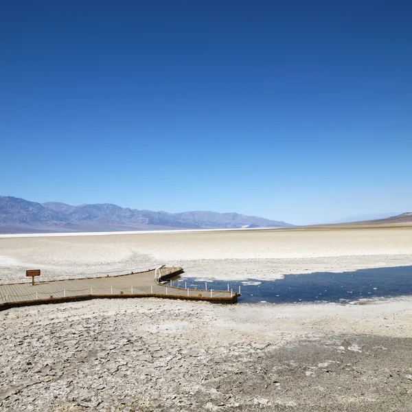 Bacia de Badwater, Vale da Morte . — Fotografia de Stock