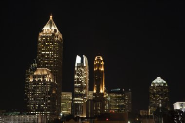 Atlanta, Georgia skyline. clipart