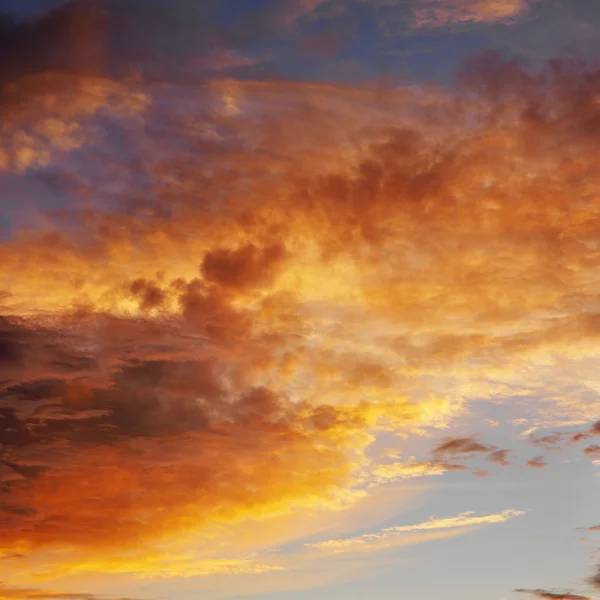 Západ slunce skyscape. — Stock fotografie
