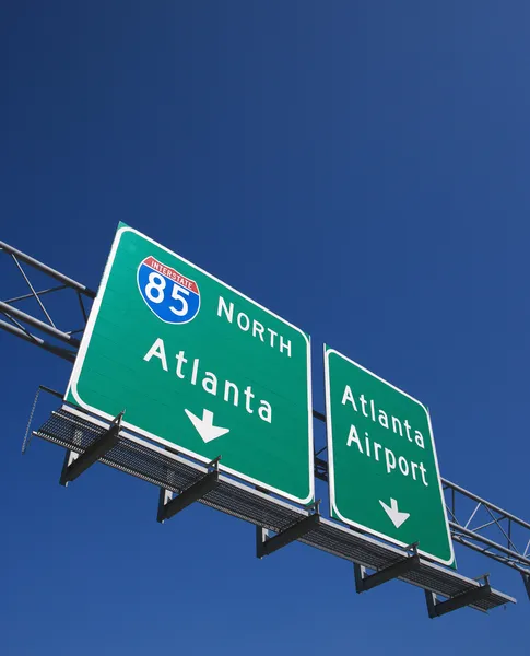 stock image Highway sign.