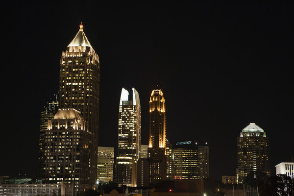 Atlanta, Georgia skyline.