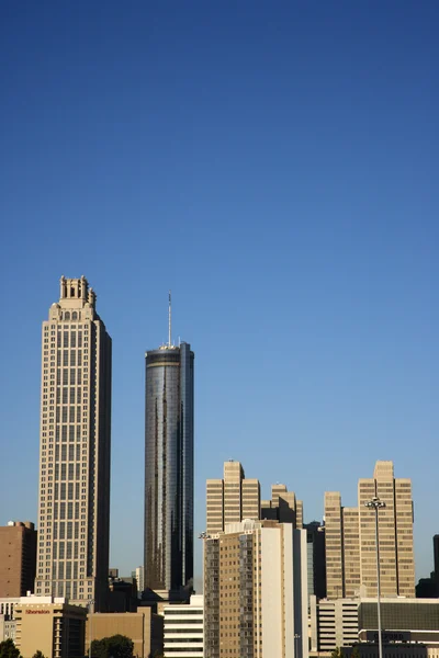 Хмарочоси в центрі міста Атланта — стокове фото