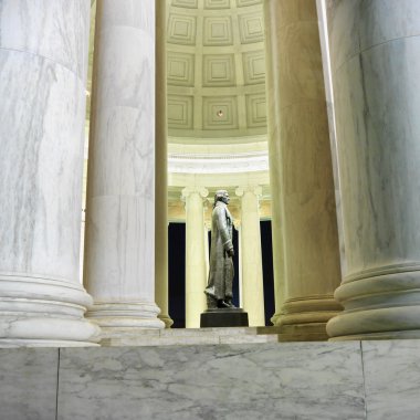 Jefferson memorial, gece.