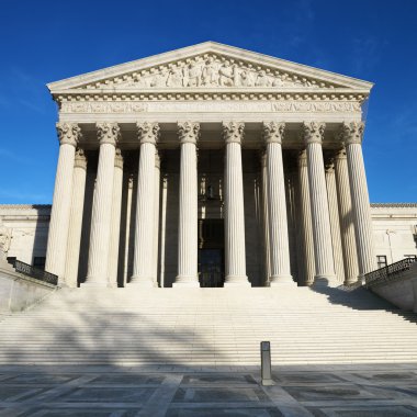 Supreme Court Building. clipart